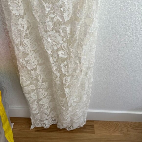 For Love & Lemons Verity Gown in White - Picture 4 of 7